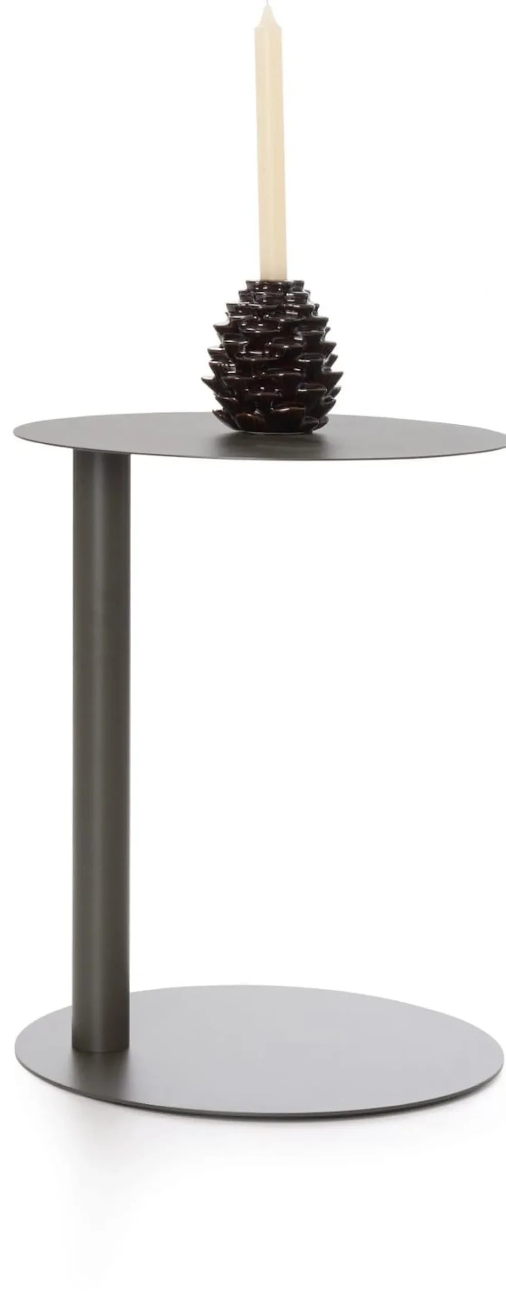 XOOON Owen bijzettafel H50cm in kleur Antraciet shop je bij COCOmaison^ Woonaccessoires|Bijzettafels