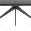 XOOON PADOVA uitschuiftafel 180 (+ 60) x 90 cm - keramiek op glas^ Tafelconfigurator|Uitschuiftafels