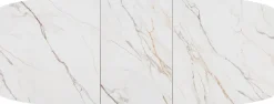 XOOON PADOVA uitschuiftafel 180 (+ 60) x 90 cm - keramiek op glas - wit^ Tafelconfigurator|Uitschuiftafels