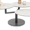 XOOON PETE salontafel draaibaar - ca. 100 x 100 cm (rond) - wit^ Salontafels|Tafelconfigurator