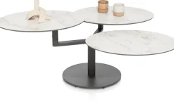 XOOON PETE salontafel draaibaar - ca. 100 x 100 cm (rond) - wit^ Salontafels|Tafelconfigurator