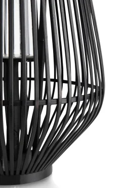 XOOON Philou windlicht H70,5cm in de kleur Zwart - COCOmaison^ Woonaccessoires