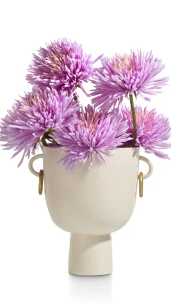 XOOON Presley vaas H25cm in de kleur Crème - COCOmaison^ Woonaccessoires