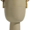 XOOON Presley vaas H34cm in de kleur Beige - COCOmaison^ Woonaccessoires