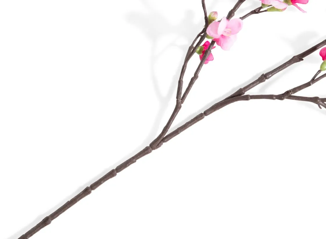 XOOON Qunince Spray H97cm kunstbloem in de kleur Roze - COCOmaison^ Woonaccessoires