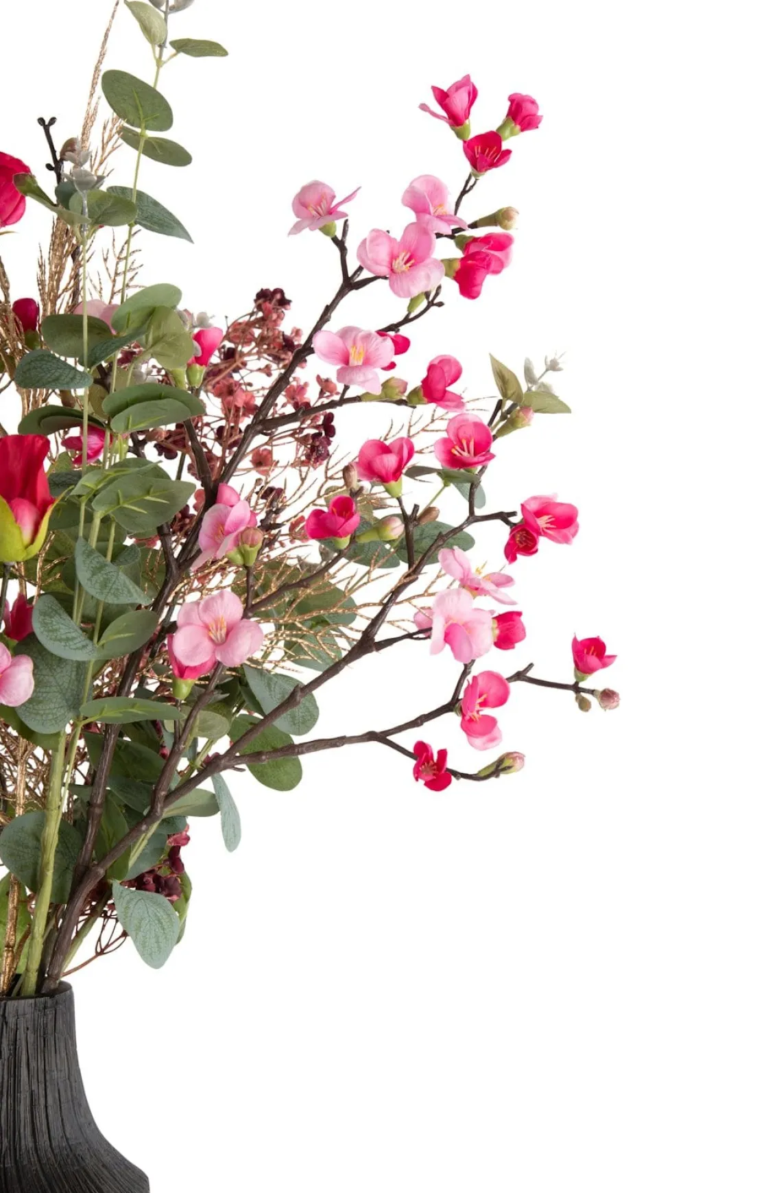 XOOON Qunince Spray H97cm kunstbloem in de kleur Roze - COCOmaison^ Woonaccessoires