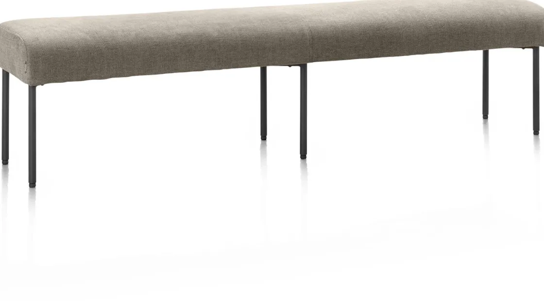 XOOON Reverso eetkamerbank 200 cm in de kleur Bruin -^ Eetkamerbanken|Eetkamerstoelen