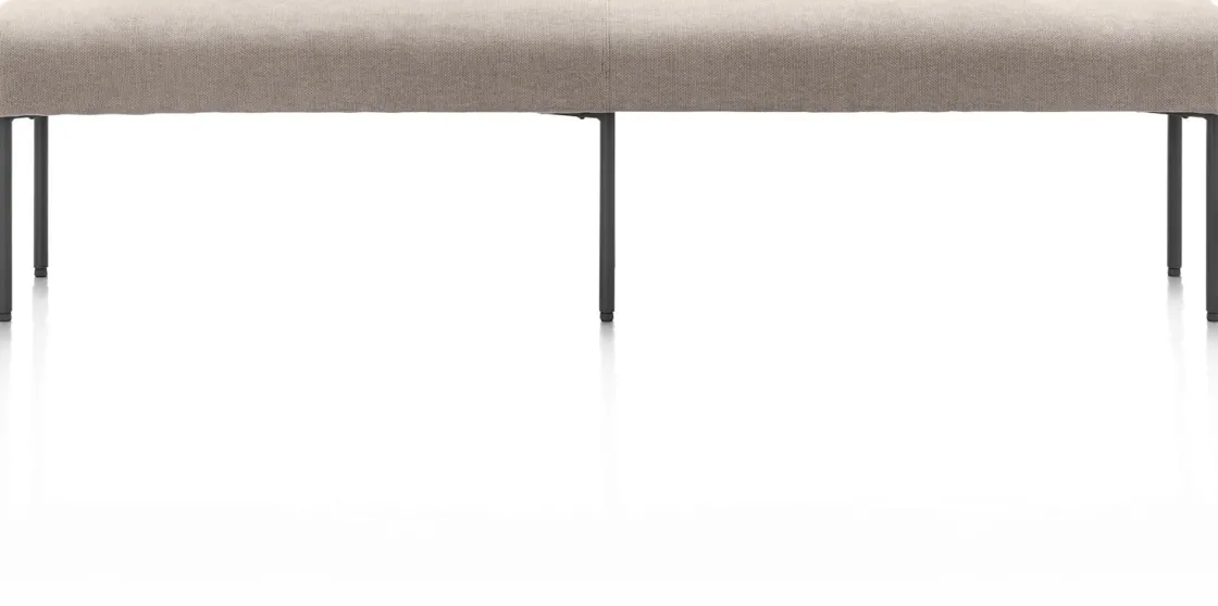 XOOON Reverso, eetkamerbank 200 cm zonder rug + pocket - selected choices^ Eetkamerbanken|Eetkamerstoelen