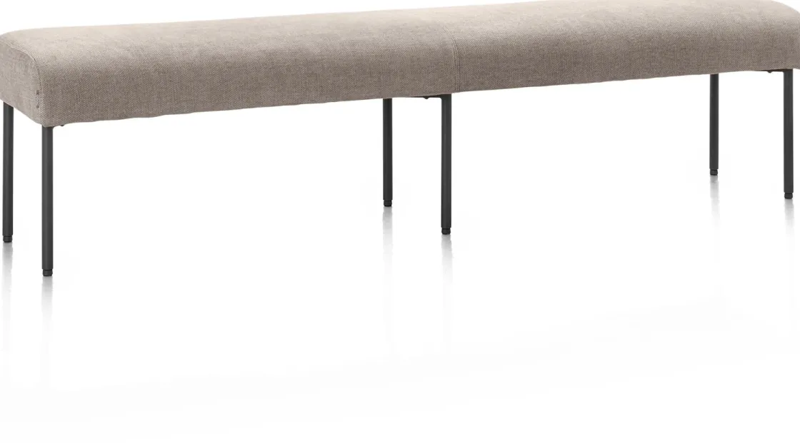 XOOON Reverso, eetkamerbank 200 cm zonder rug + pocket - selected choices^ Eetkamerbanken|Eetkamerstoelen
