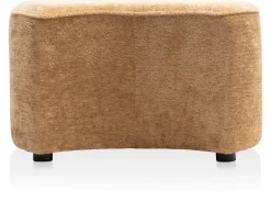 XOOON Roan poef maan (H44cm) in de kleur Oker - COCOmaison^ Poef/Hockers|Woonaccessoires