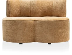 XOOON Roan 2-zitsbank in de kleur Oker - COCOmaison^ Stoffen Fauteuils|Woonaccessoires