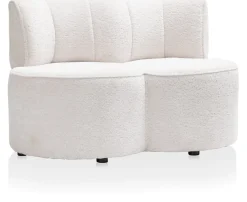 XOOON Roan 2-zitsbank in de kleur Creme - COCOmaison^ Woonaccessoires|Stoffen Fauteuils