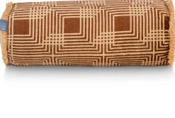 XOOON Robbie bolster kussen 45x18cm in kleur Bruin shop je bij COCOmaison^ Woonaccessoires