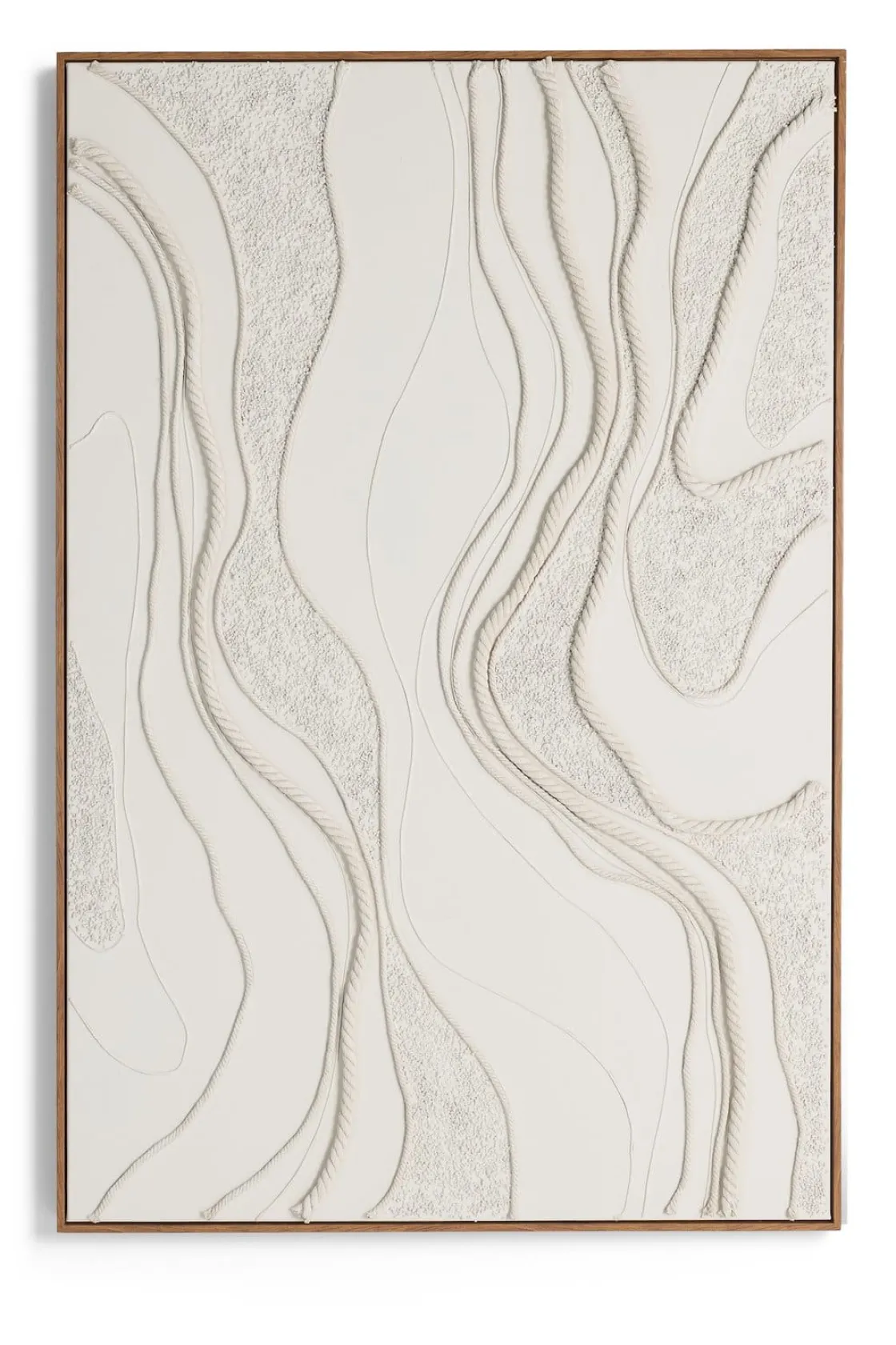 XOOON Rope schilderij 100x150cm in kleur Crème shop je bij COCOmaison^ Wanddecoraties|Woonaccessoires