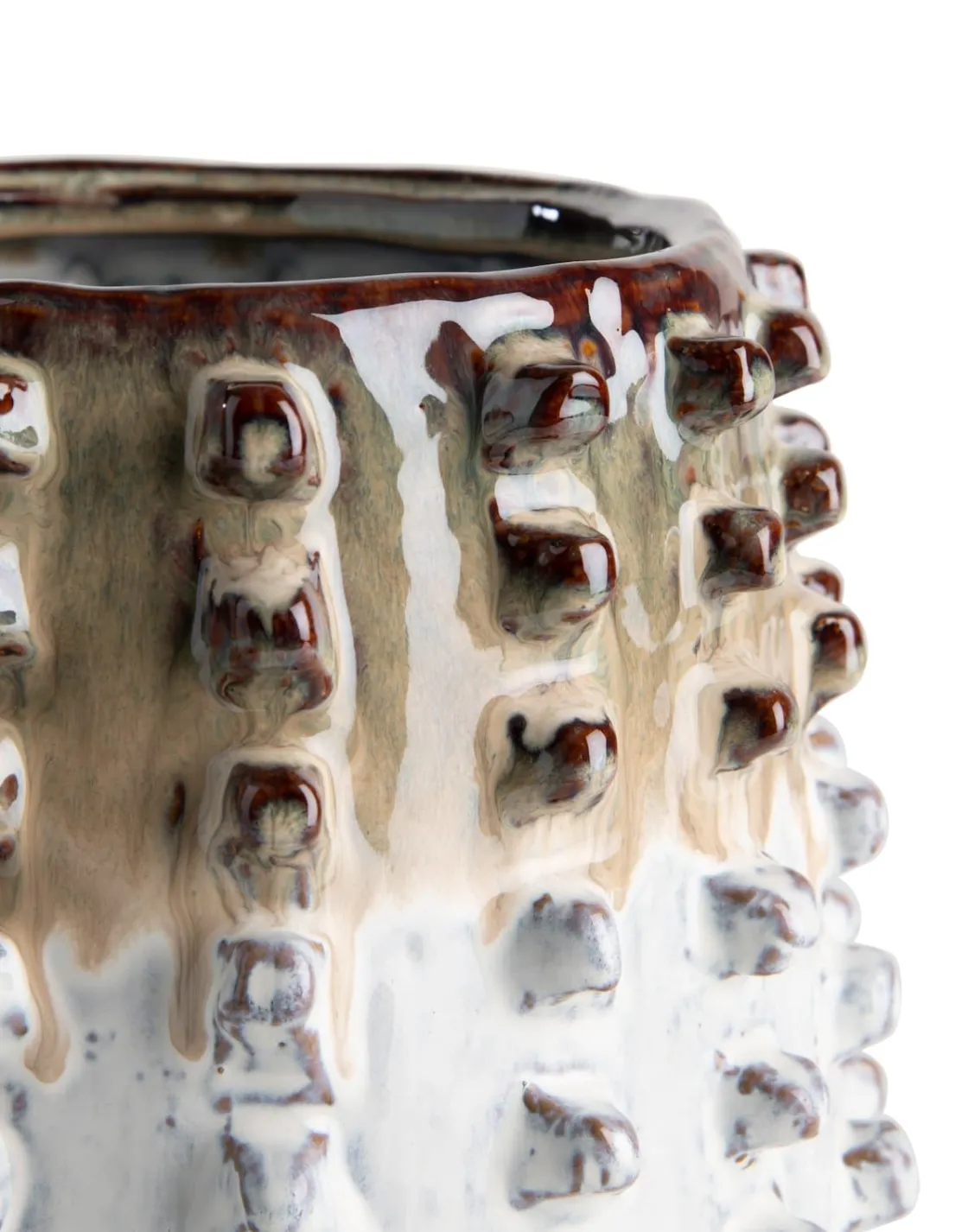 XOOON Saar pot H19cm in de kleur Multi Color - COCOmaison^ Woonaccessoires