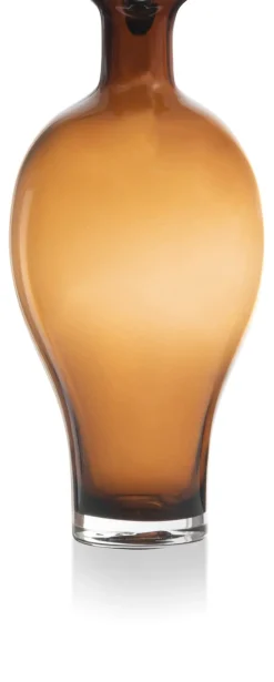 XOOON Sable vaas (H44cm) in de kleur Bruin - COCOmaison^ Woonaccessoires