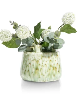 XOOON Safia vaas H15cm in de kleur Groen - COCOmaison^ Woonaccessoires