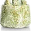 XOOON Safia vaas H21cm in de kleur Groen - COCOmaison^ Woonaccessoires