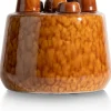 XOOON Safia vaas H15cm in de kleur Bruin - COCOmaison^ Woonaccessoires