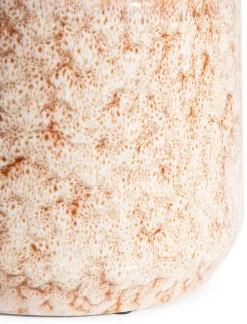 XOOON Safia vaas H15cm in de kleur Beige - COCOmaison^ Woonaccessoires