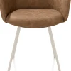 XOOON Sage, armstoel 4-pootjes creme - stof Oregon - Desert^ Armstoelen
