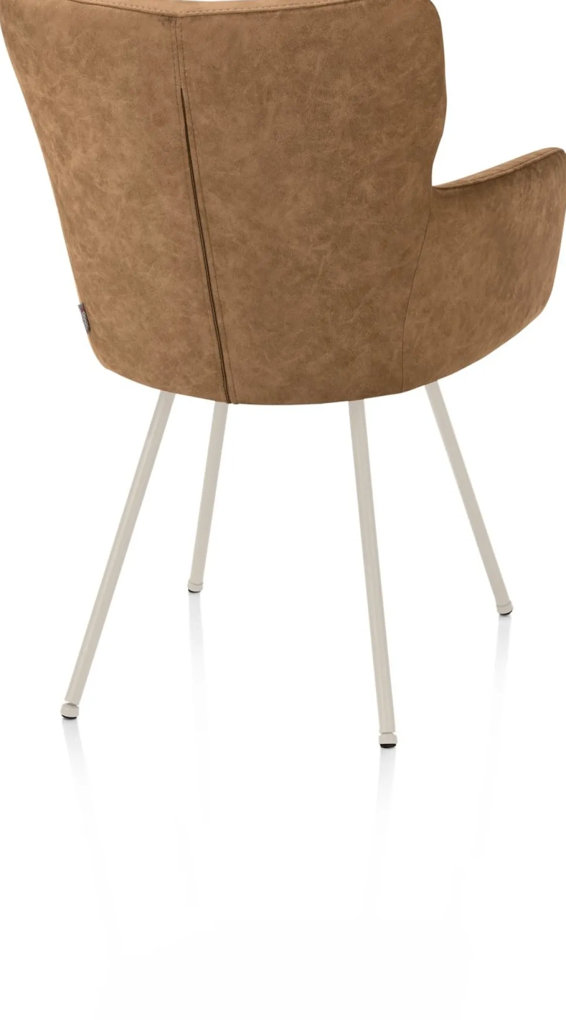 XOOON Sage, armstoel 4-pootjes creme - stof Oregon - Desert^ Armstoelen
