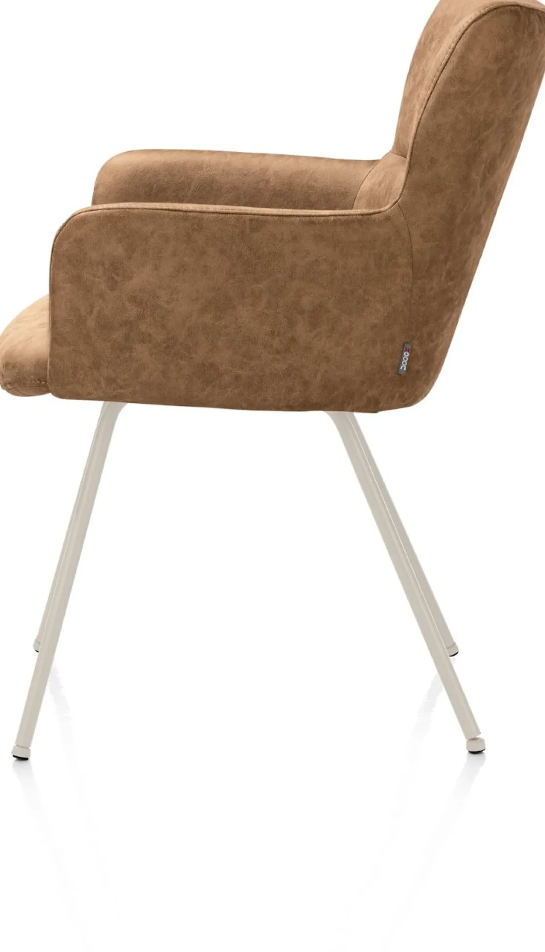 XOOON Sage, armstoel 4-pootjes creme - stof Oregon - Desert^ Armstoelen