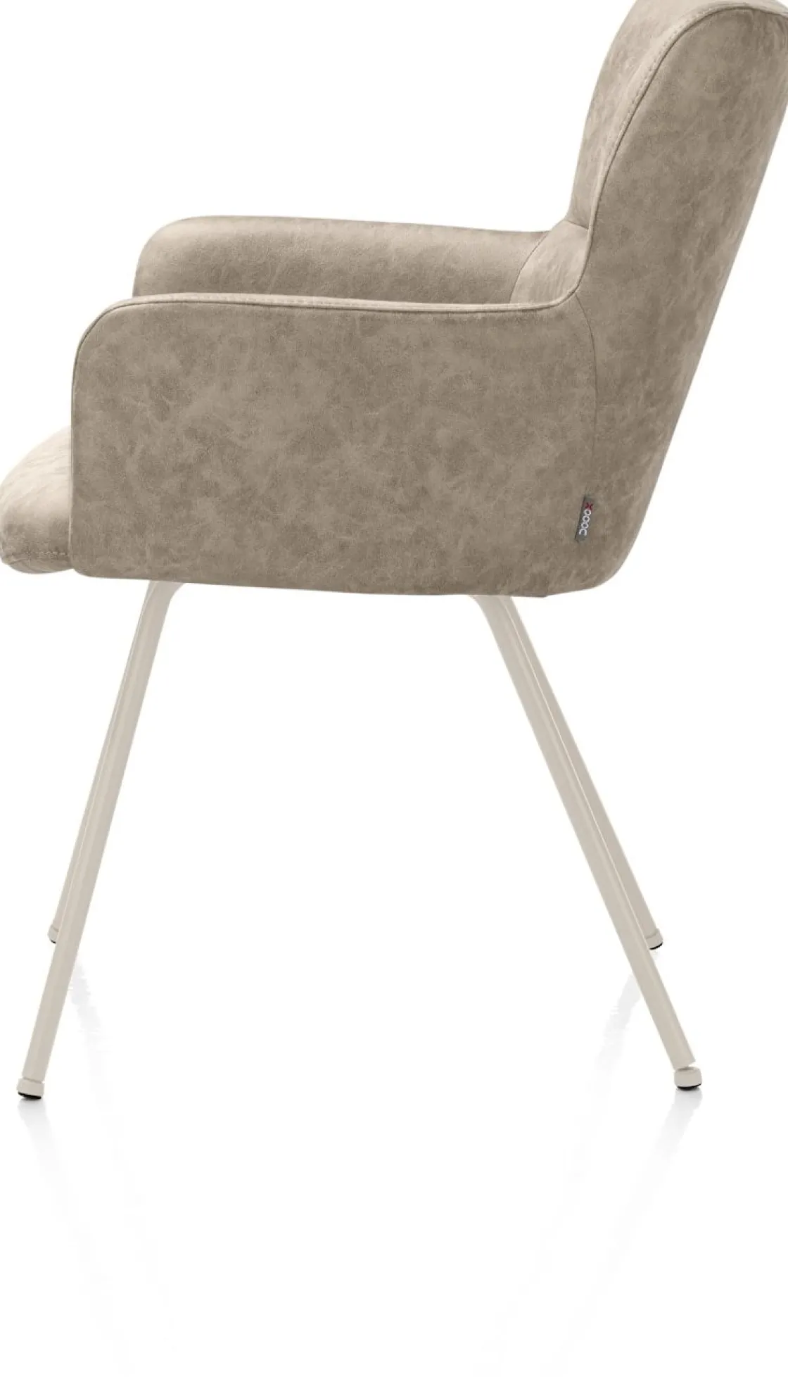 XOOON Sage, armstoel 4-pootjes creme - stof Oregon - beige^ Armstoelen