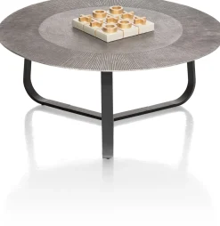 XOOON salontafel - metaal - diameter 80cm -^ Salontafels|Tafelconfigurator