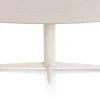 XOOON Saluti, EETKAMERTAFEL ELLIPS 180 X 105 CM. - CENTRALE POOT - CRÈME - Light sand^ Eettafels