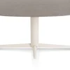 XOOON Saluti, EETKAMERTAFEL ELLIPS 180 X 105 CM. - CENTRALE POOT - CRÈME - Lava^ Eettafels