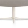 XOOON Saluti, EETKAMERTAFEL ELLIPS 210 X 105 CM. - CENTRALE POOT - CRÈME - Lava^ Eettafels