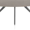 XOOON Saluti, EETKAMERTAFEL ELLIPS 210 X 105 CM. - 4-POOTJES - GRAPHIET - Lava^ Eettafels
