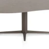 XOOON Saluti, EETKAMERTAFEL ORGANISCH 240 X 120 CM. - CENTRALE POOT - STEELBROWN - Lava^ Eettafels