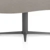 XOOON Saluti, EETKAMERTAFEL ORGANISCH 210 X 120 CM. - CENTRALE POOT - GRAPHIET - Lava^ Eettafels