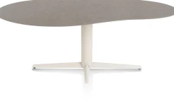 XOOON Saluti, EETKAMERTAFEL ORGANISCH 210 X 120 CM. - CENTRALE POOT - CRÈME - Lava^ Eettafels