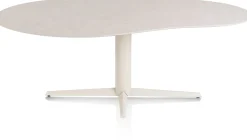 XOOON Saluti, EETKAMERTAFEL ORGANISCH 210 X 120 CM. - CENTRALE POOT - CRÈME - Light sand^ Eettafels