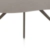 XOOON Saluti, EETKAMERTAFEL ORGANISCH 180 X 120 CM. - 4-POOTJES - STEELBROWN - Lava^ Eettafels