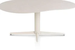 XOOON Saluti, EETKAMERTAFEL ORGANISCH 180 X 120 CM. - CENTRALE POOT - CRÈME - Light sand^ Eettafels