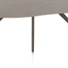 XOOON Saluti, EETKAMERTAFEL ORGANISCH 240 X 120 CM. - 4-POOTJES - STEELBROWN - Lava^ Eettafels