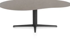 XOOON Saluti, EETKAMERTAFEL ORGANISCH 210 X 120 CM. - CENTRALE POOT - ROUGH OFF BL - Lava^ Eettafels