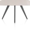 XOOON Saluti, EETKAMERTAFEL OVAAL 150 X 105 CM. - 4-POOTJES - GRAPHIET - Light sand^ Eettafels