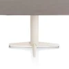 XOOON Saluti, EETKAMERTAFEL OVAAL 150 X 105 CM. - CENTRALE POOT - CRÈME - Lava^ Eettafels