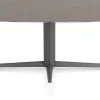 XOOON Saluti, EETKAMERTAFEL OVAAL 240 X 110 CM. - CENTRALE POOT - GRAPHIET - Lava^ Eettafels