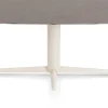 XOOON Saluti, EETKAMERTAFEL OVAAL 210 X 105 CM. - CENTRALE POOT - CRÈME - Lava^ Eettafels