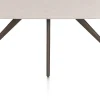 XOOON Saluti, EETKAMERTAFEL OVAAL 180 X 105 CM. - 4-POOTJES - STEELBROWN - Light sand^ Eettafels