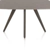 XOOON Saluti, EETKAMERTAFEL OVAAL 150 X 105 CM. - 4-POOTJES - STEELBROWN - Lava^ Eettafels