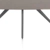 XOOON Saluti, EETKAMERTAFEL OVAAL 180 X 105 CM. - 4-POOTJES - GRAPHIET - Lava^ Eettafels