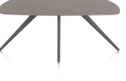 XOOON Saluti, EETKAMERTAFEL OVAAL 180 X 105 CM. - 4-POOTJES - GRAPHIET - Lava^ Eettafels