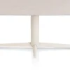 XOOON Saluti, EETKAMERTAFEL OVAAL 180 X 105 CM. - CENTRALE POOT - CRÈME - Light sand^ Eettafels